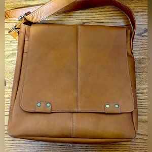 Men’s leather computer bag